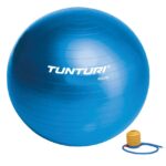 Фитбол Gymball, 65 см, синий, с насосом